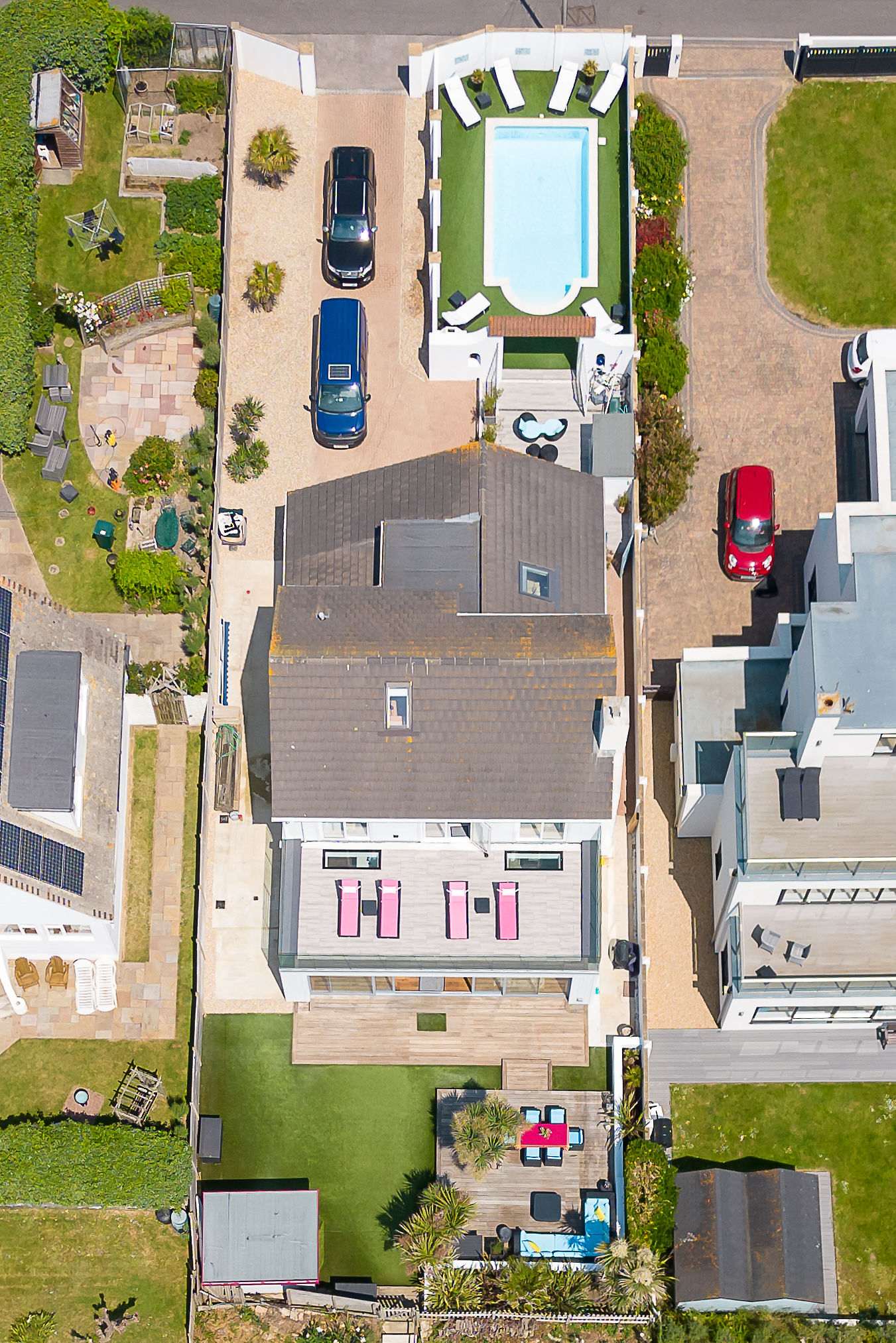 Aerial of the home. All this could be yours!