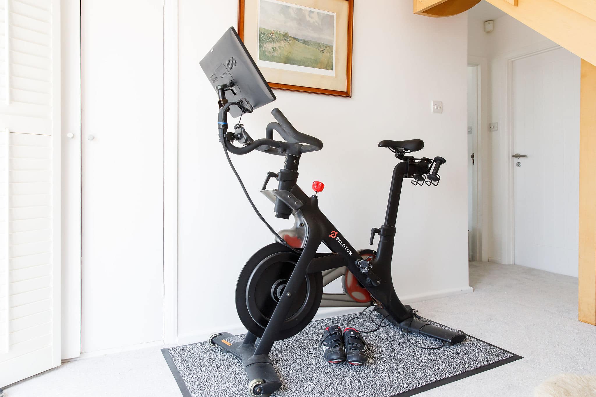 You're welcome to use the Peloton bike during your stay.
