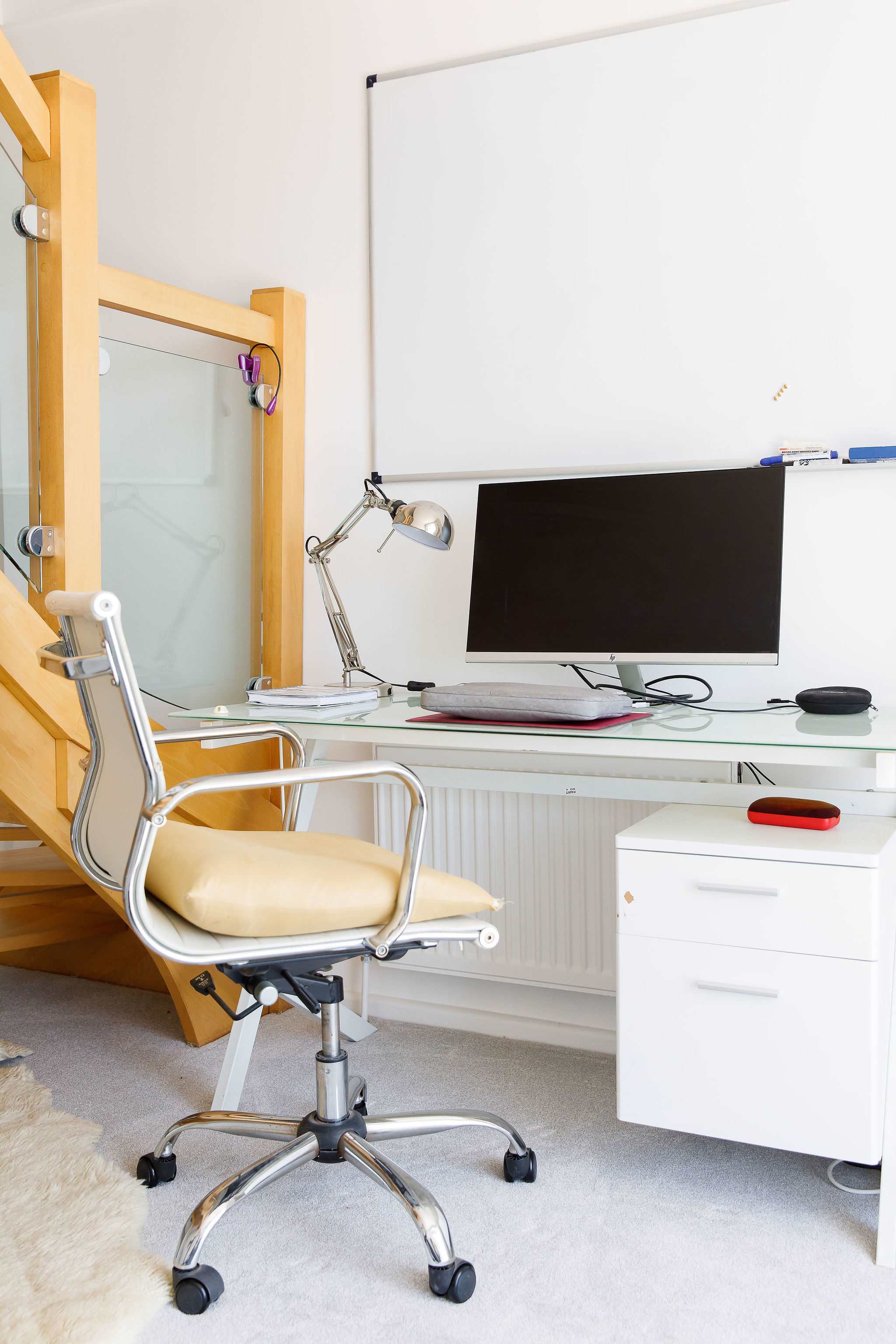 There is also a desk and chair for those that need to catch up on some work or studying during their stay.