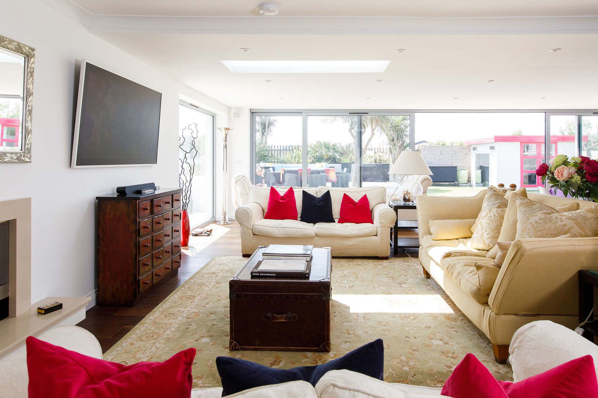 Retire to the lounge area in the evening for a favourite show or family film.