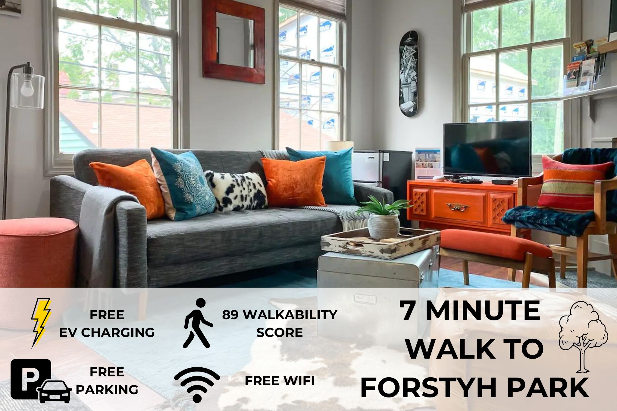 Charming Savannah Townhouse: Walk to Forsyth Park & Downtown! — Savannah, GA — vacation rental