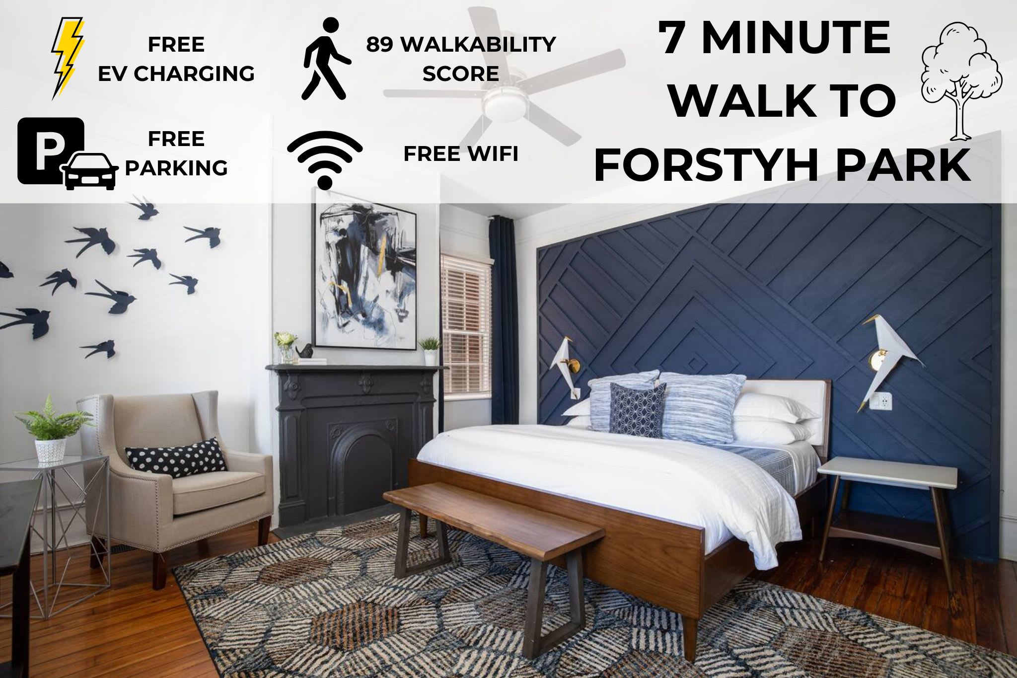 Savannah Condo - Forsyth Park & Downtown Steps Away — Savannah, GA — vacation rental