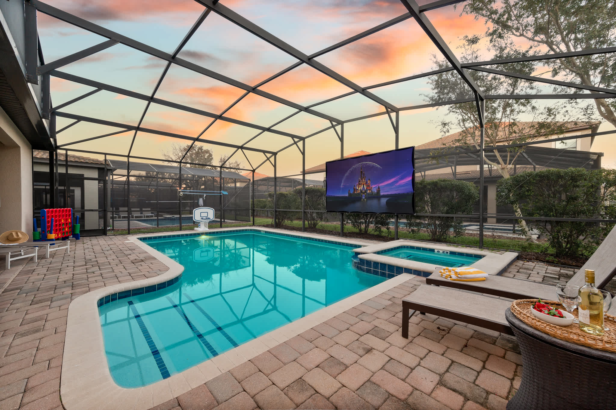 ChampionsGate villa w/ pool, hot tub & games