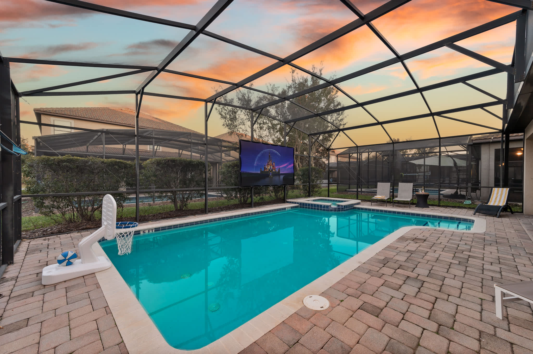 ChampionsGate villa w/ pool, hot tub & games