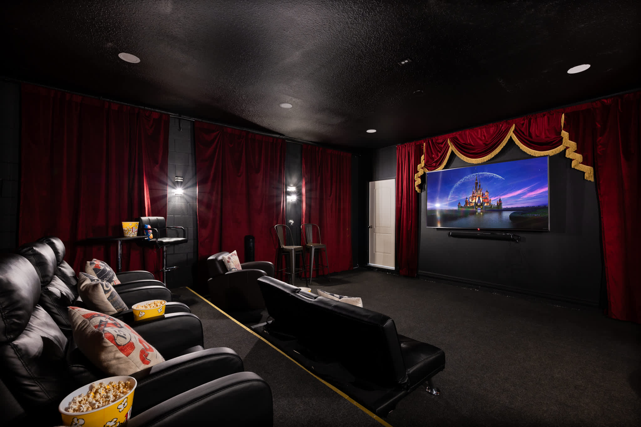 Enjoy a movie in your very own Theater!
