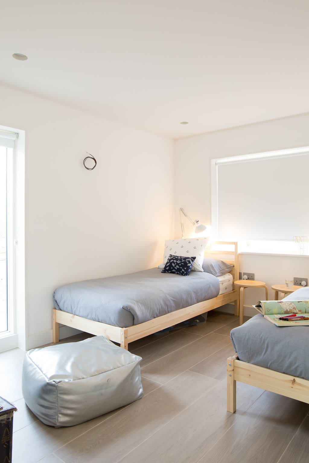 The ground floor twin room is perfect for siblings.