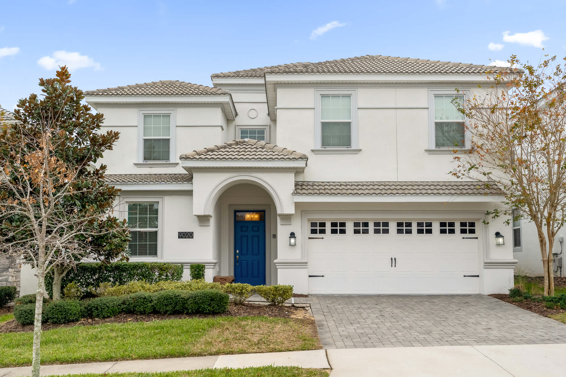 This 8-bedroom beauty is large enough to host 16 guests at a time.