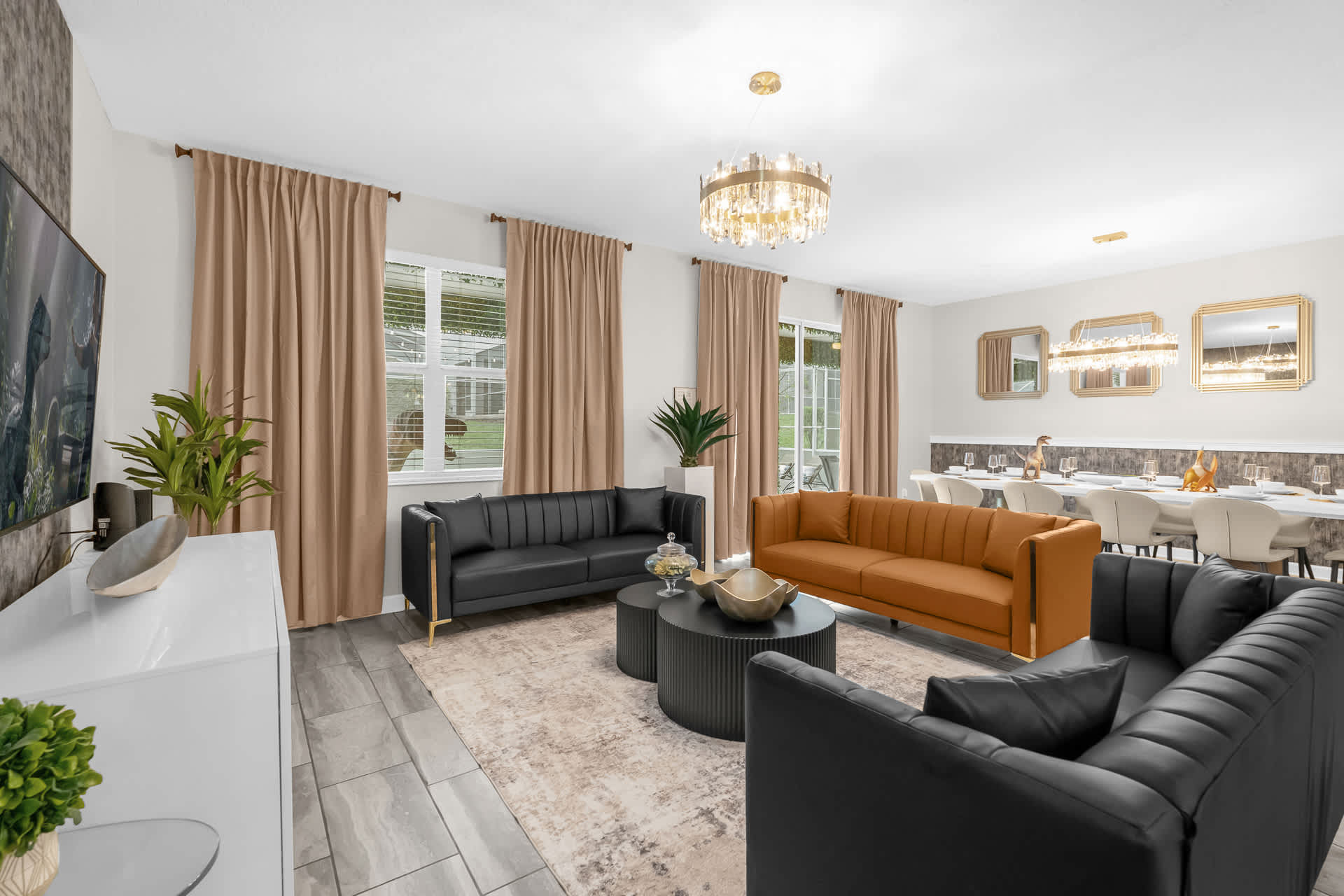 Luxury Group friendly Living Room 