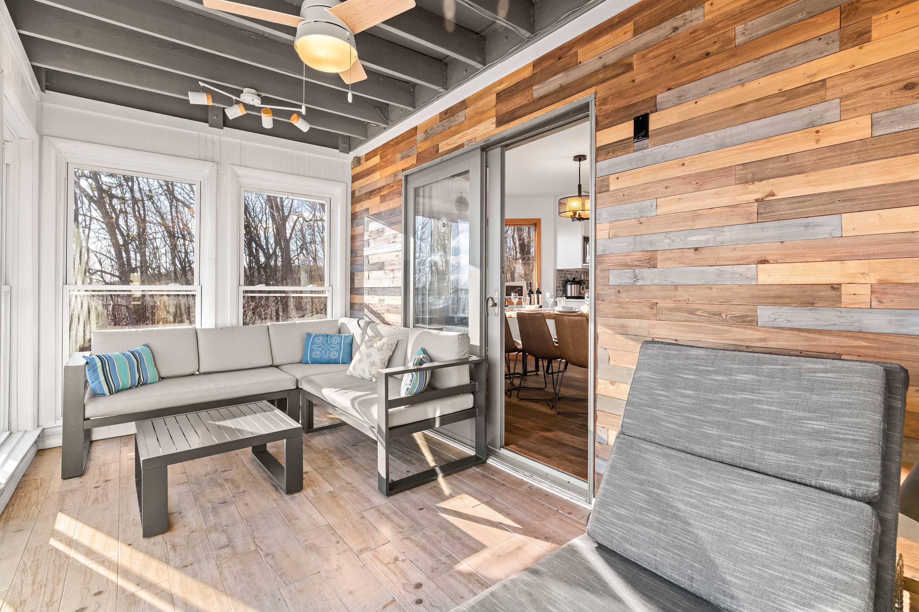 The perfect spot for morning coffee or an evening wind-down.