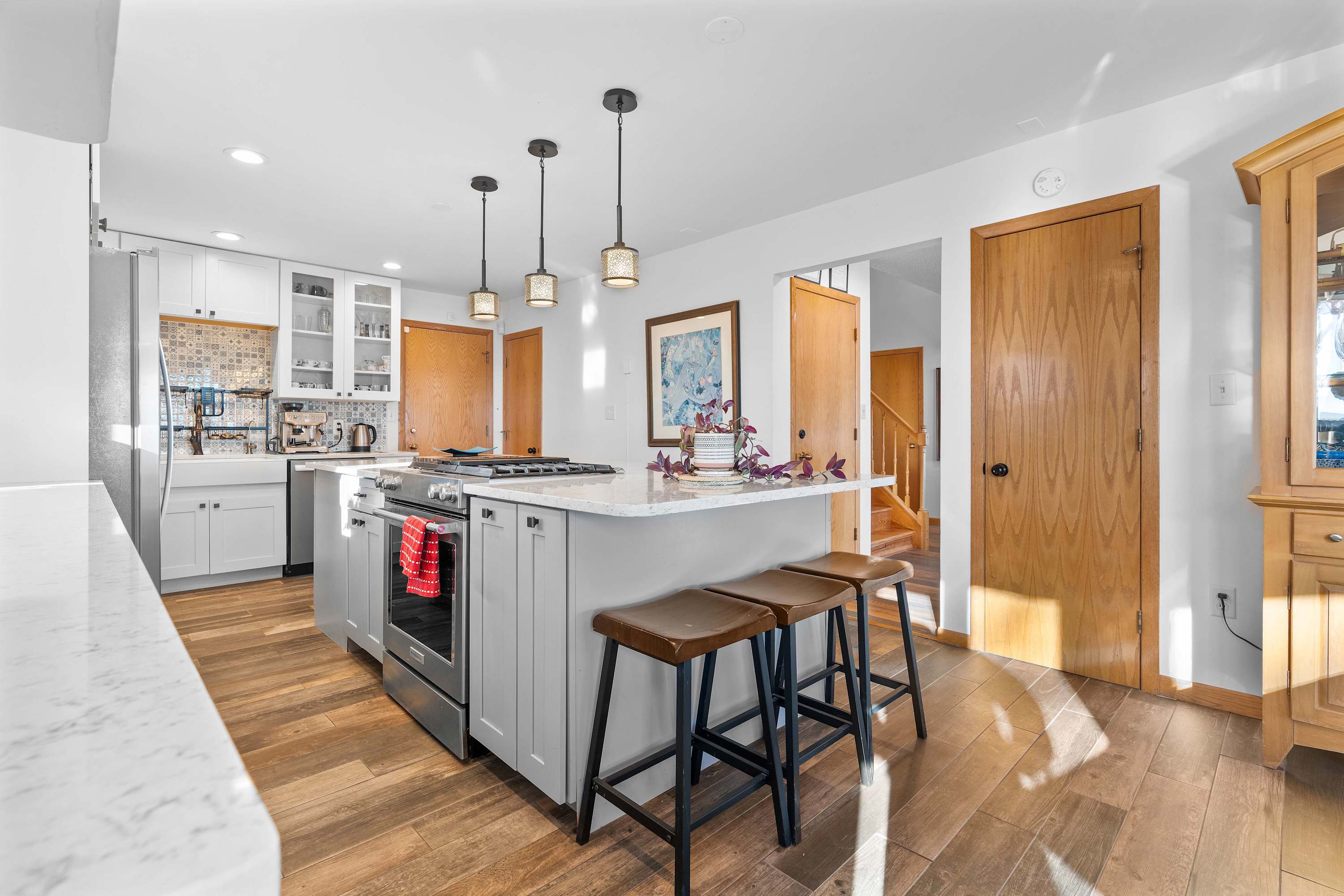 Cook, connect, and create memories in this stunning kitchen.