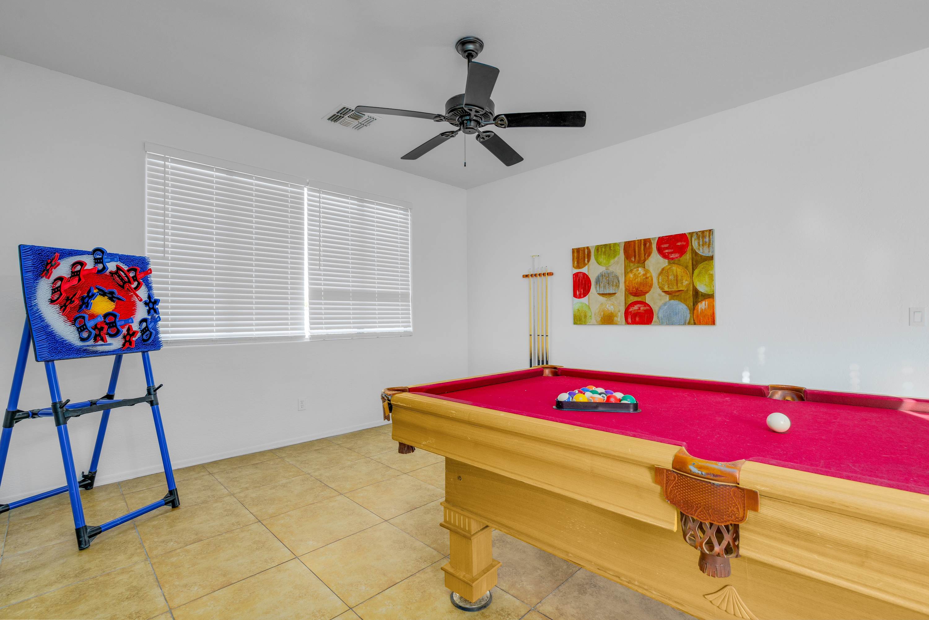 Game Room, Pool, King bed, Pool Table