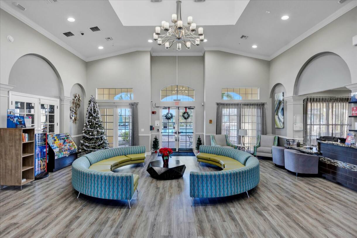 Vista Cay Resort Modern Reception and waiting area 