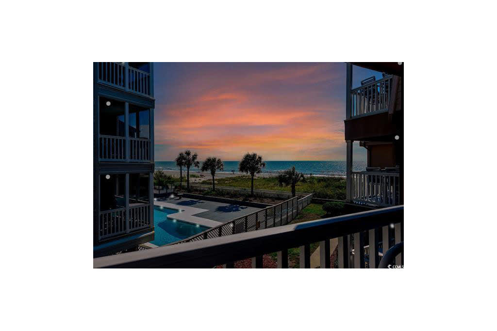 Ocean and Pool View Balcony