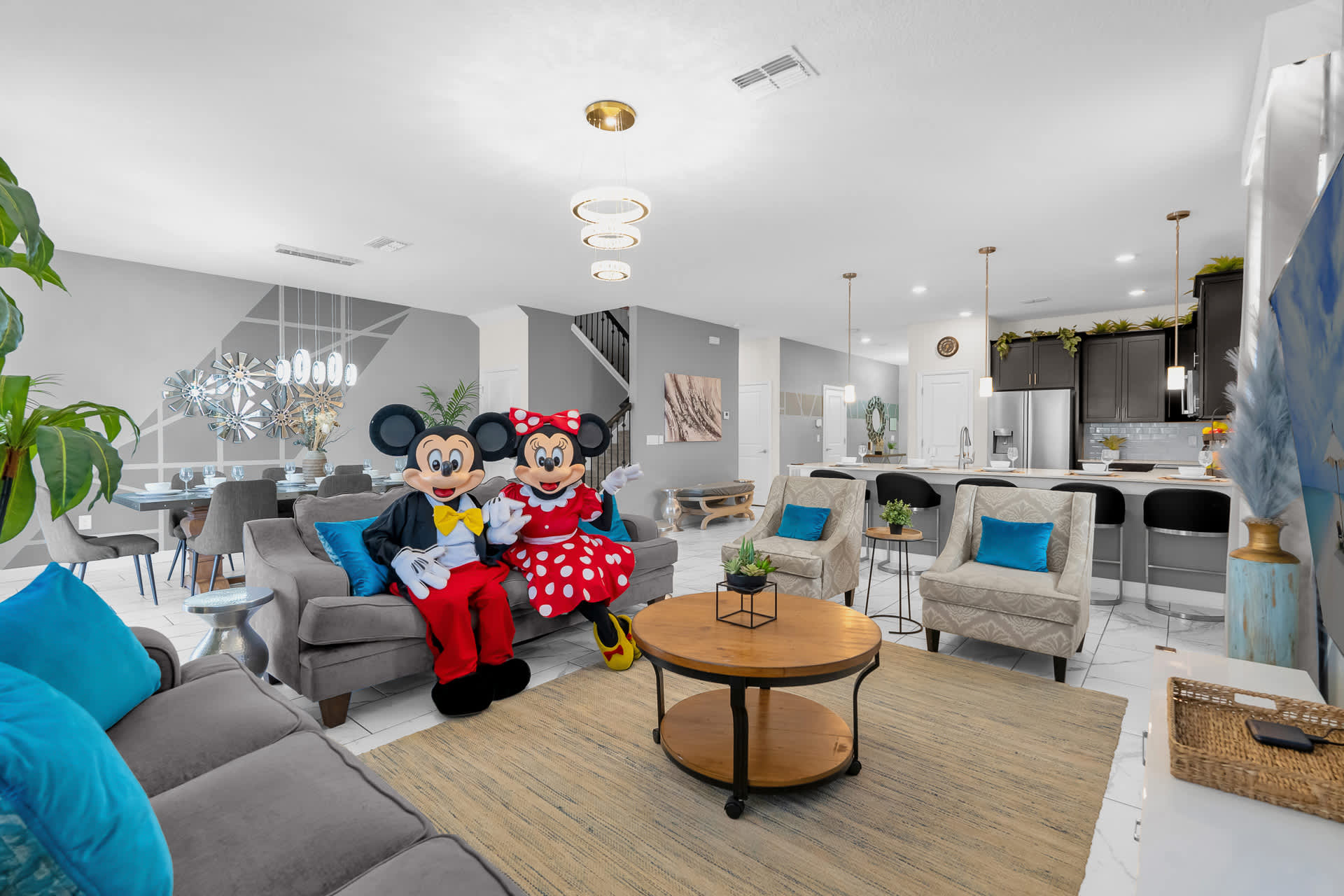 Spacious Group Friendly Layout