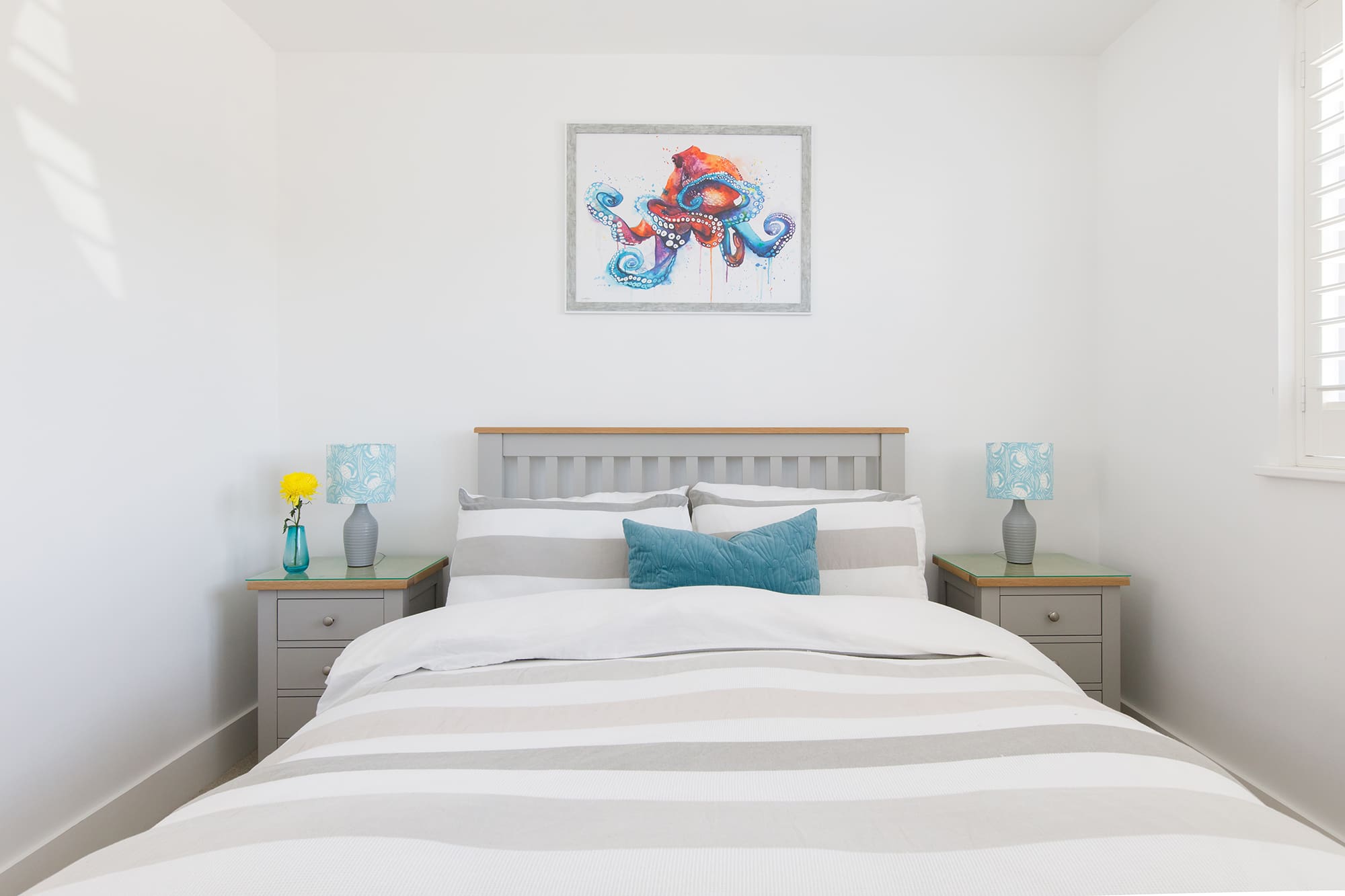 Comfy linen will ensure you have a great nights rest.