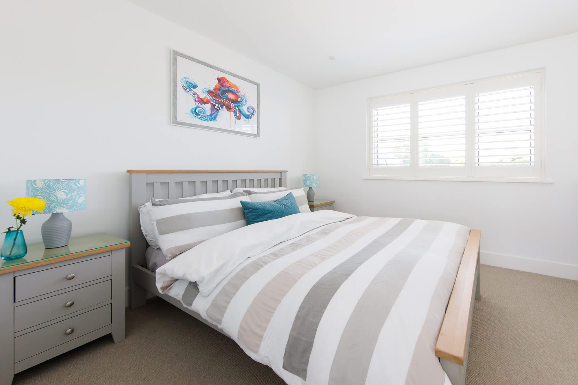 A double bedroom can be found on the ground floor!