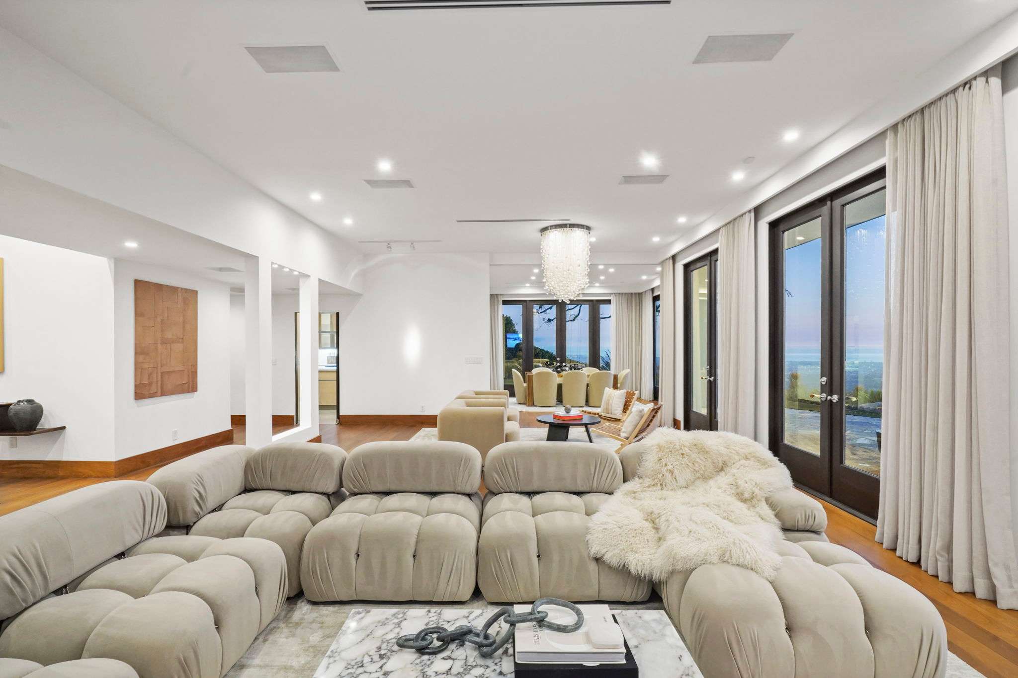 Share laughter and stories in a living area made for connection.
