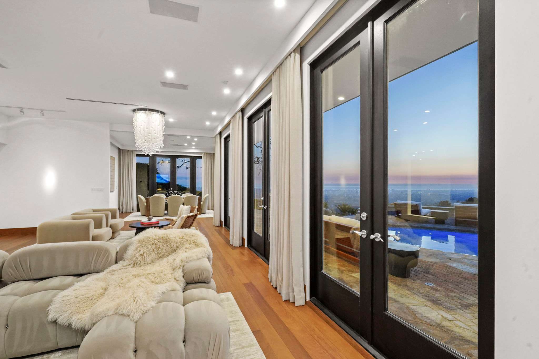 Sink into plush sofas and let the city fade away.