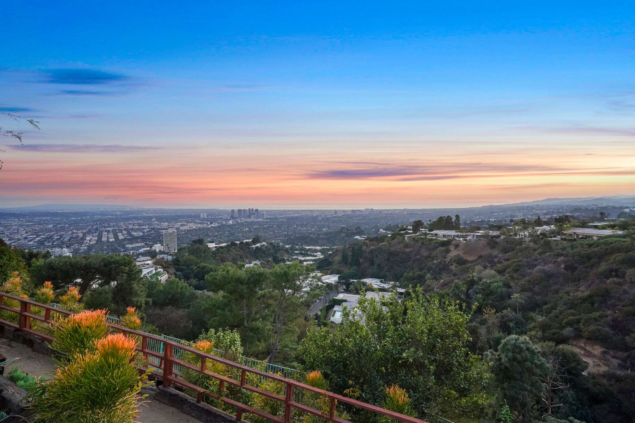 Let the Pacific breeze accompany your evening reflections.