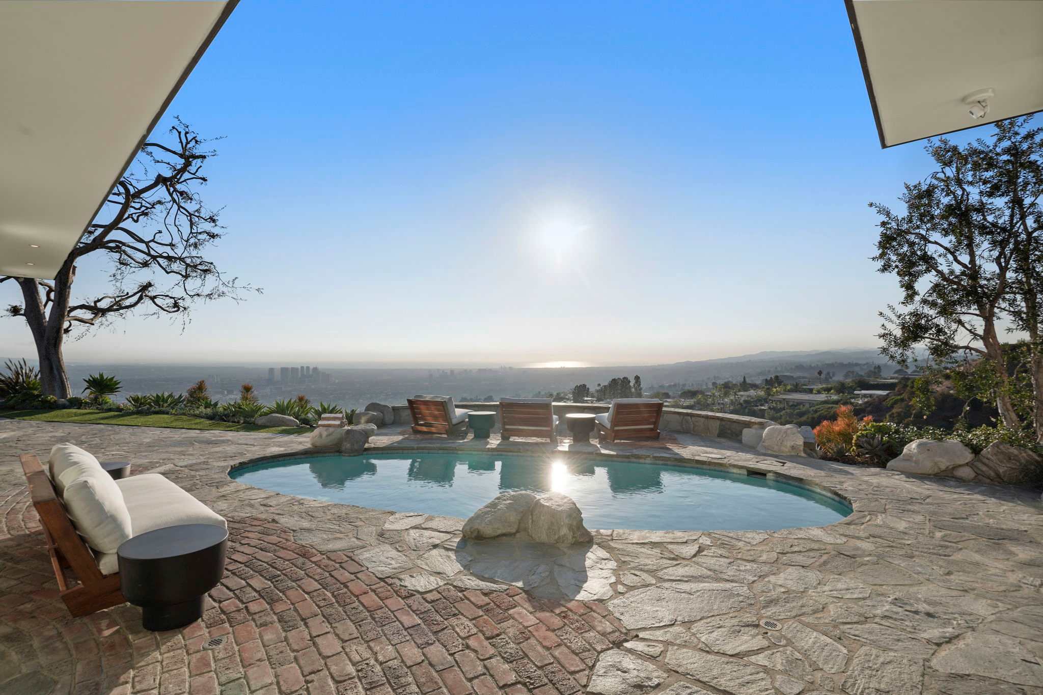The poolside escape of your dreams, right outside your door.