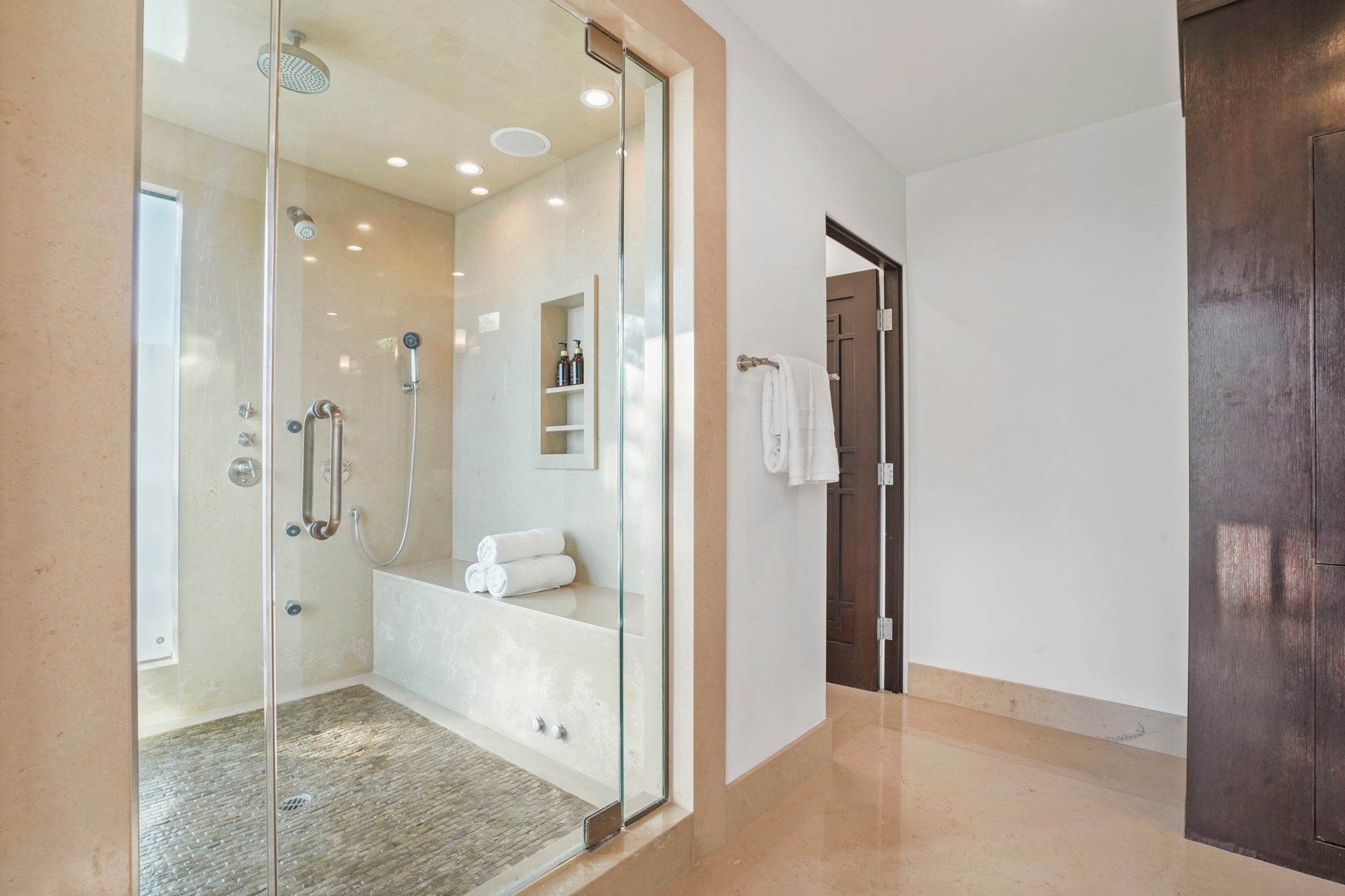Refresh and rejuvenate in your personal spa retreat.