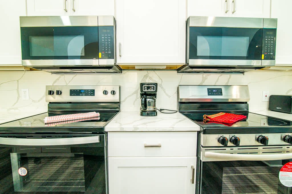 2 Massive Kitchens Stainless Appliances