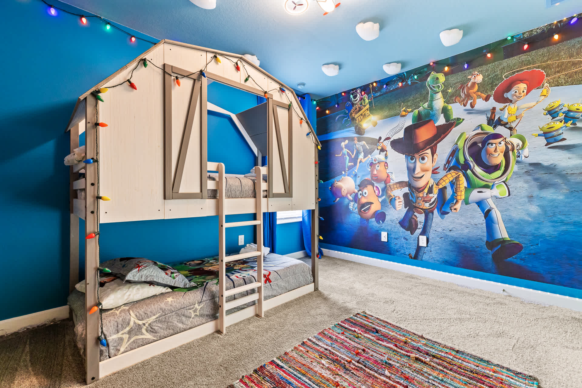 Toy Story Themed Bunkbed Room