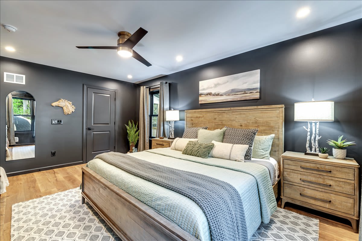 Bedroom 2 with king bed - your private sanctuary for a peaceful night’s sleep.