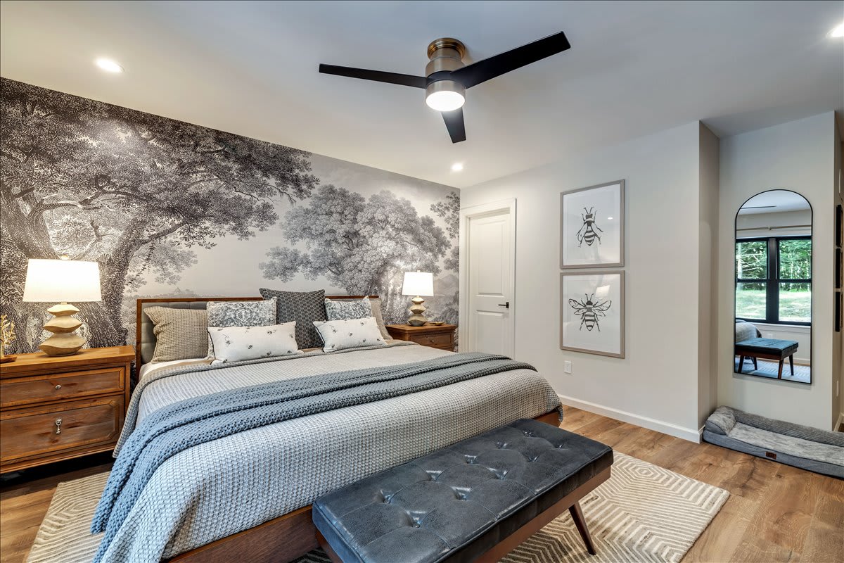 Comfortable beds and stylish design make for a luxurious bedroom experience