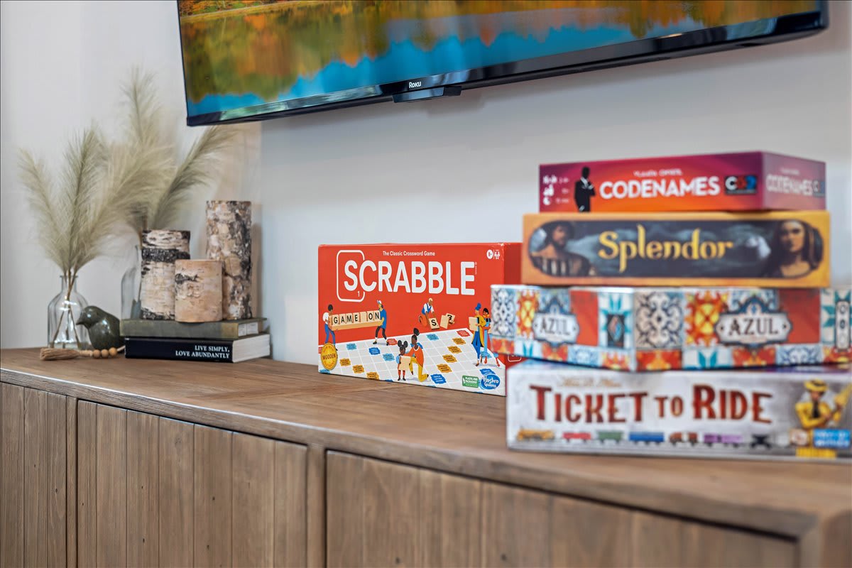 Get ready for game night! A variety of board games are here to make your stay even more fun.