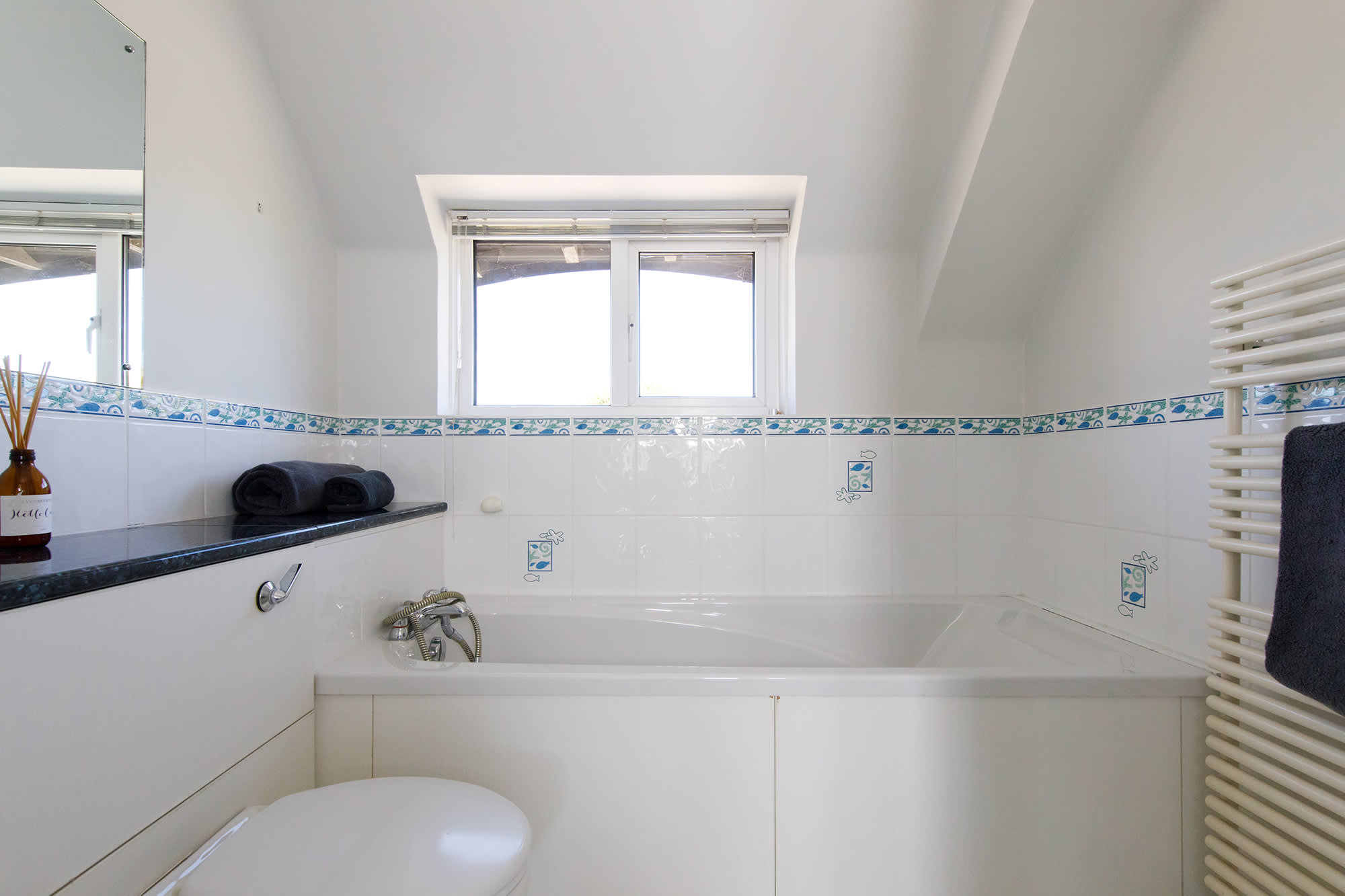 The family bathroom serves bedrooms 3 and 4.