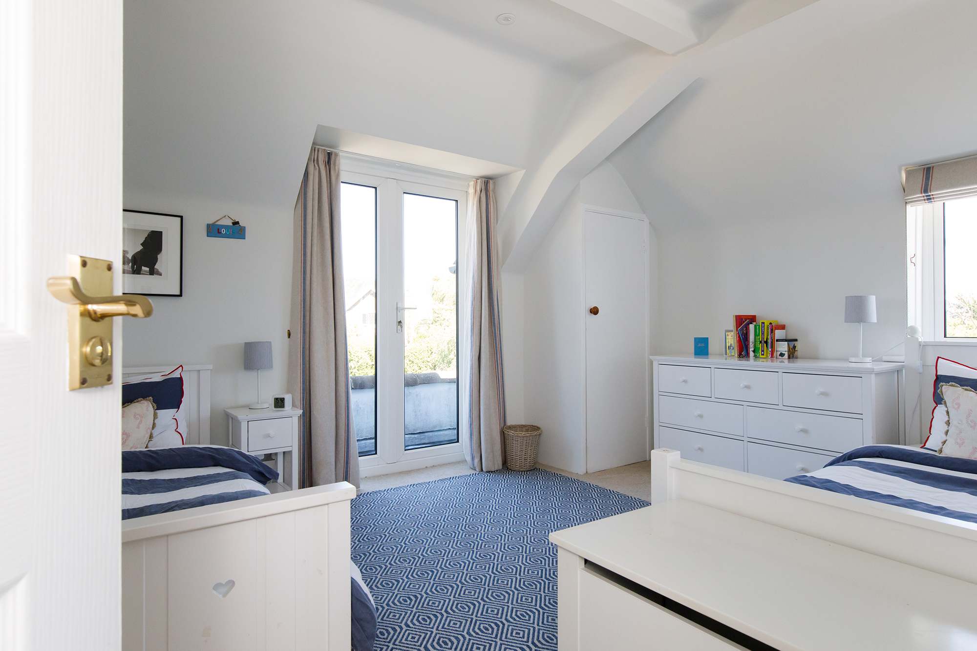 The twin room is perfect for siblings.