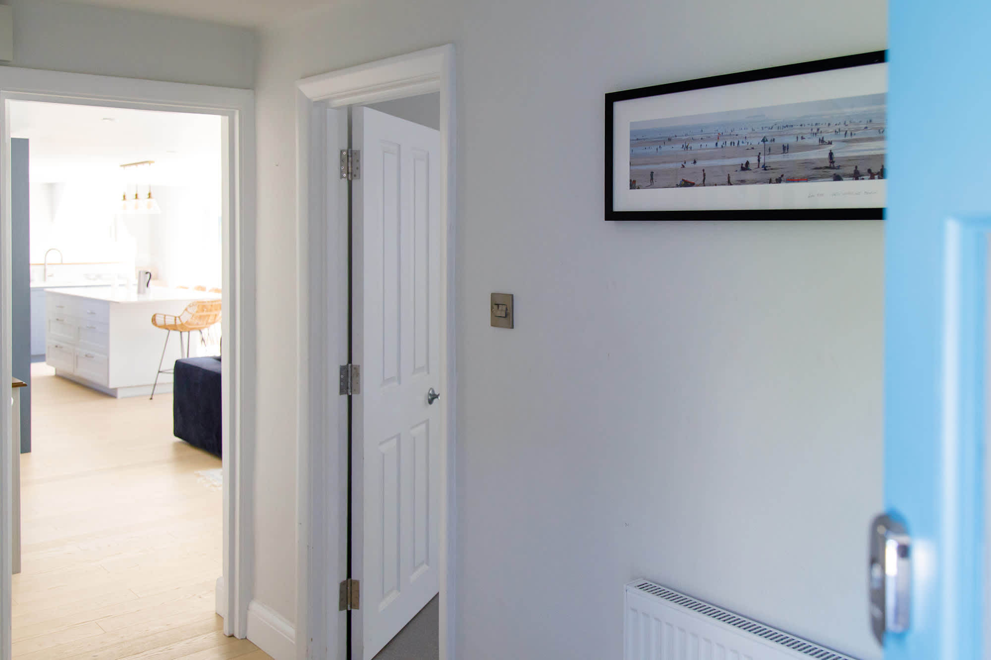 The entrance hall is welcoming and spacious, leading onto the kitchen, diner and separate living room.