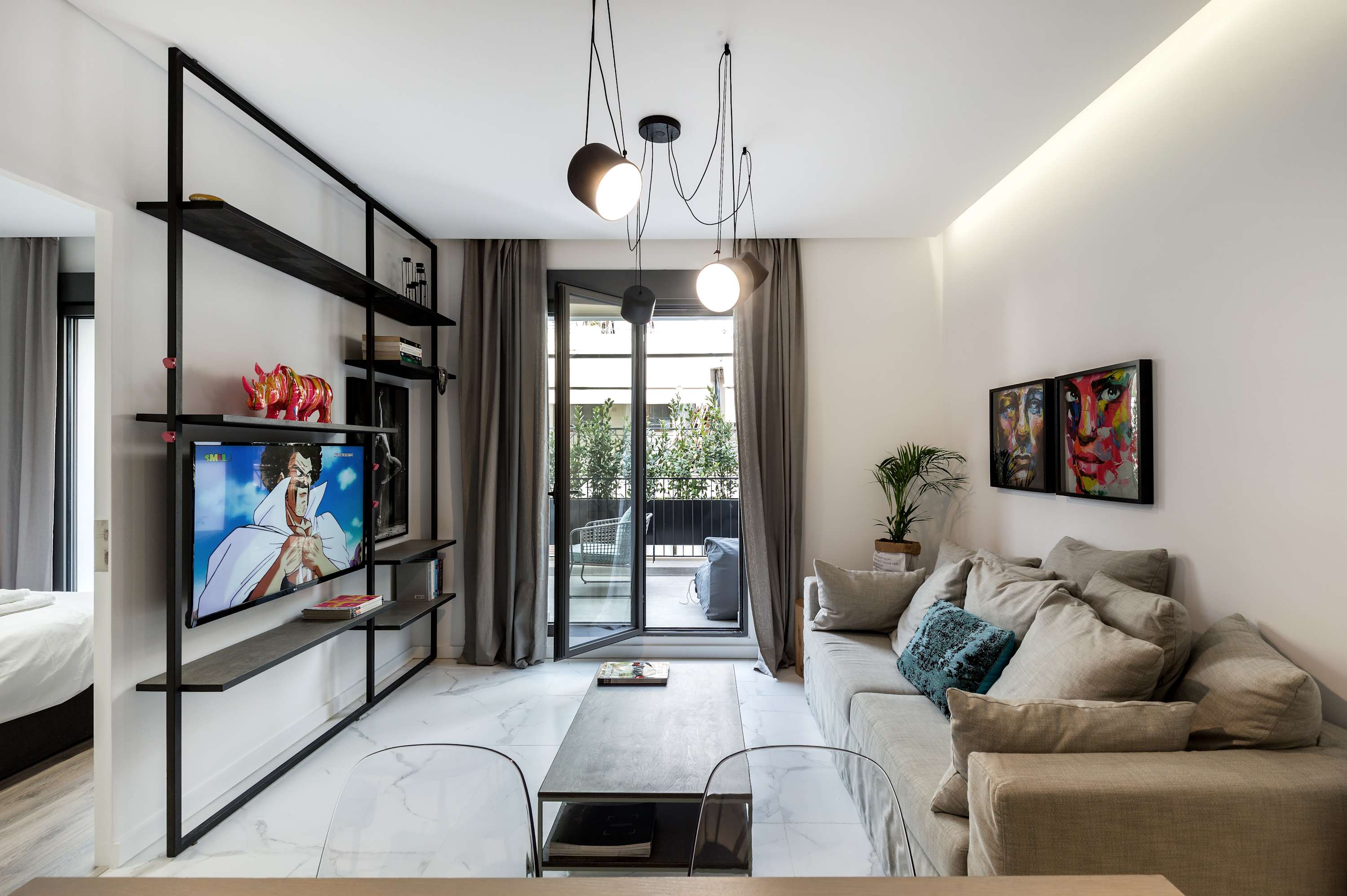 Stylish 2BR with Balcony in Prime Syntagma — Athens, Athens — vacation rental