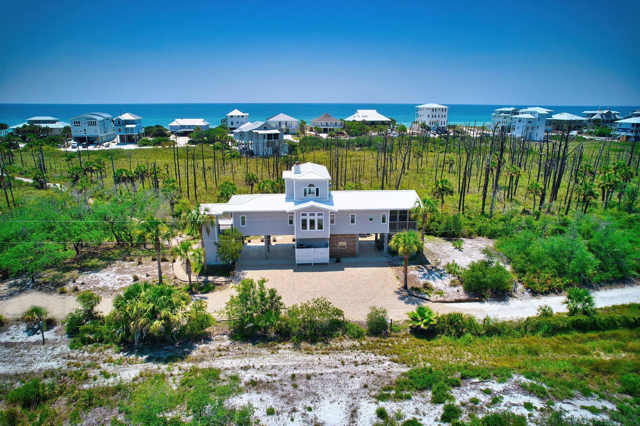 Secluded Sunrise -Gulf & Bay View Oasis in Exclusive Secluded Dunes
