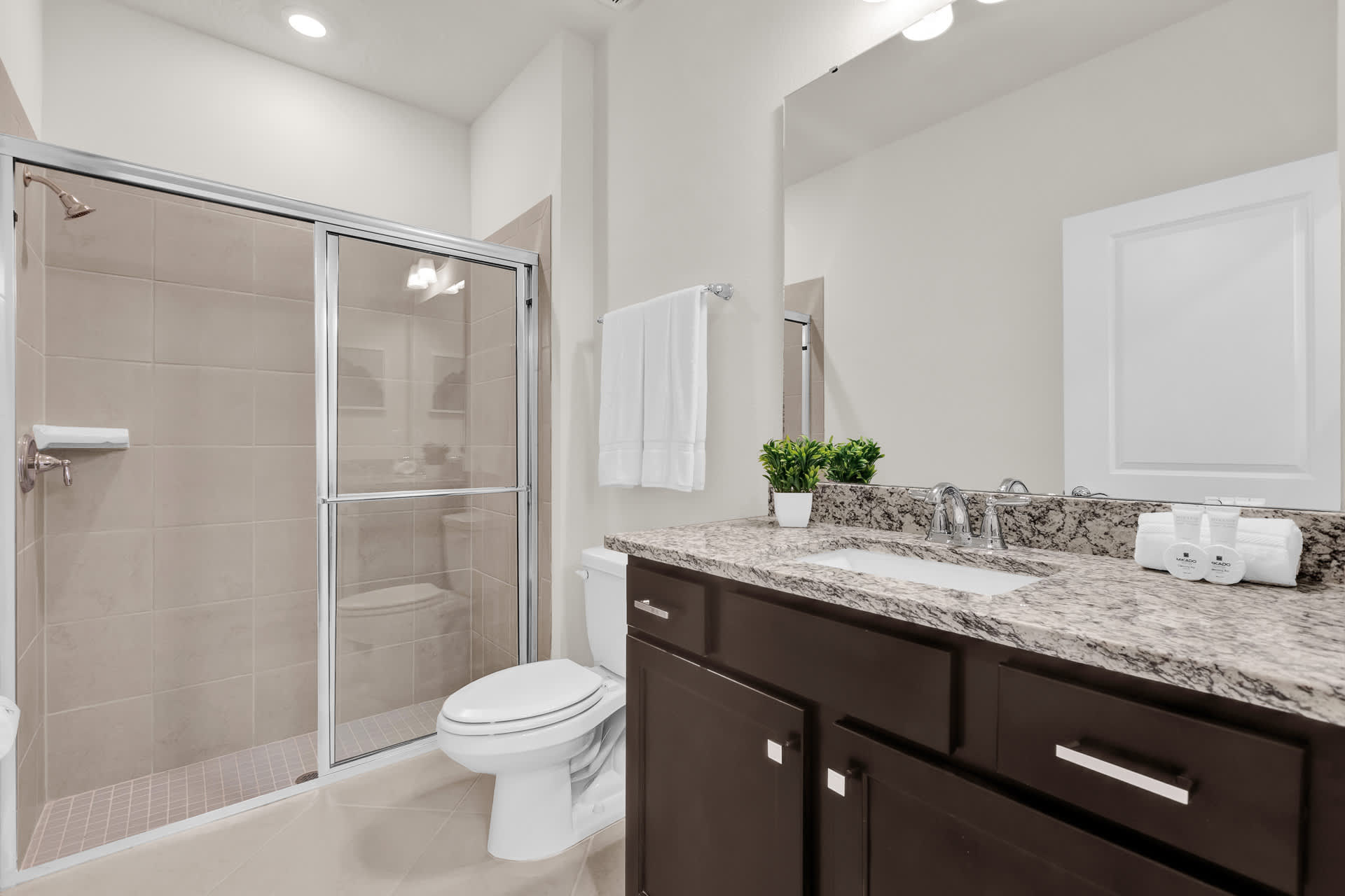 Full En-Suite Bathroom with Standing Shower 