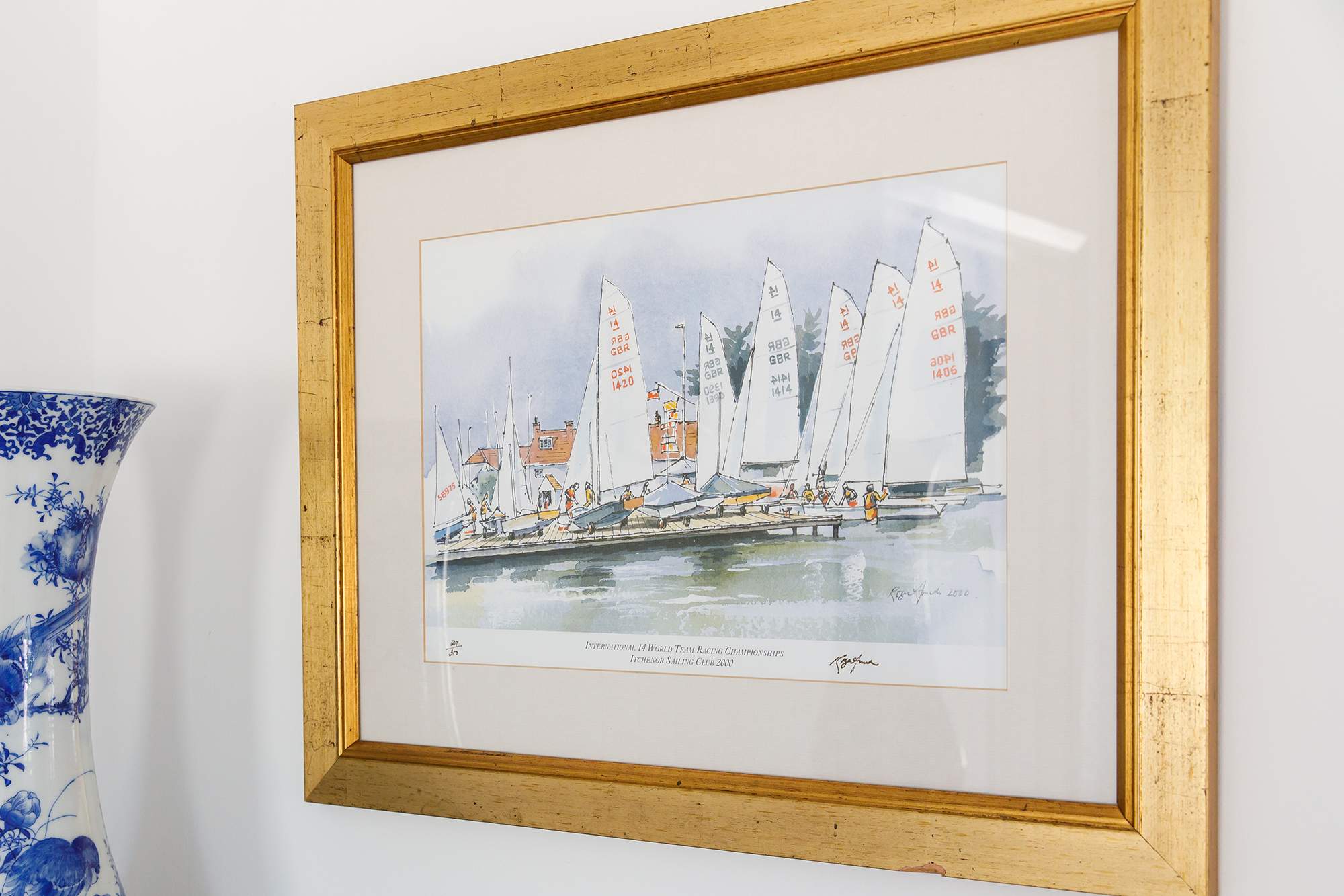 Chichester harbour isn't far away, home to boating and sailing enthusiasts.