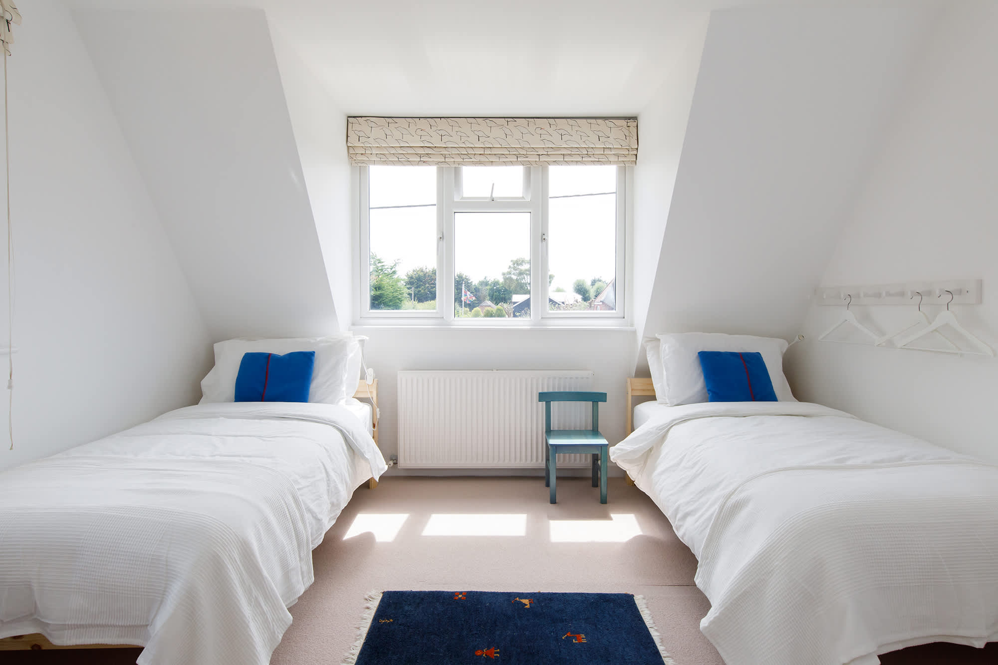 The twin room is perfect for siblings.