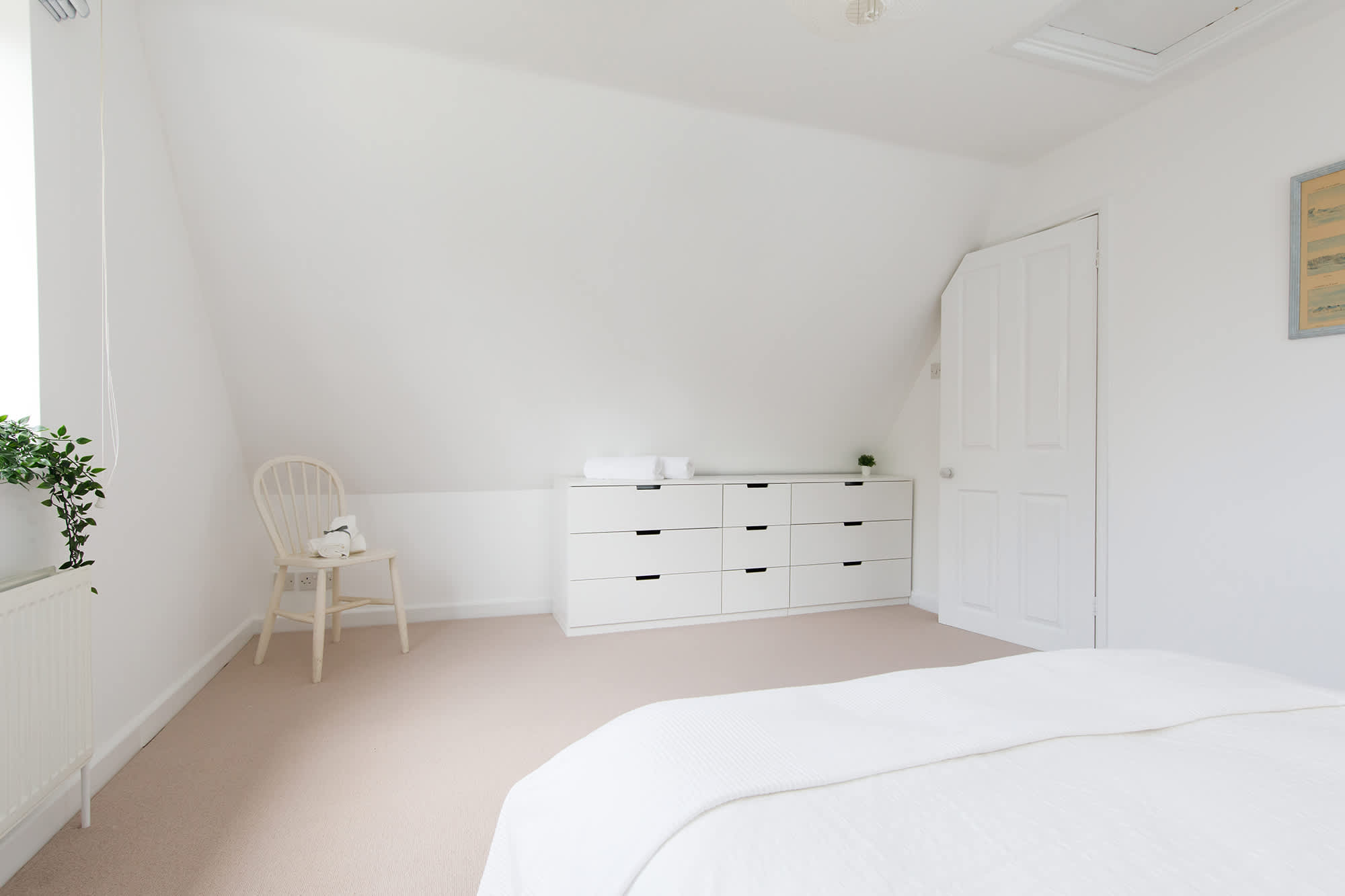 This double room has ample draw space for your belongings.