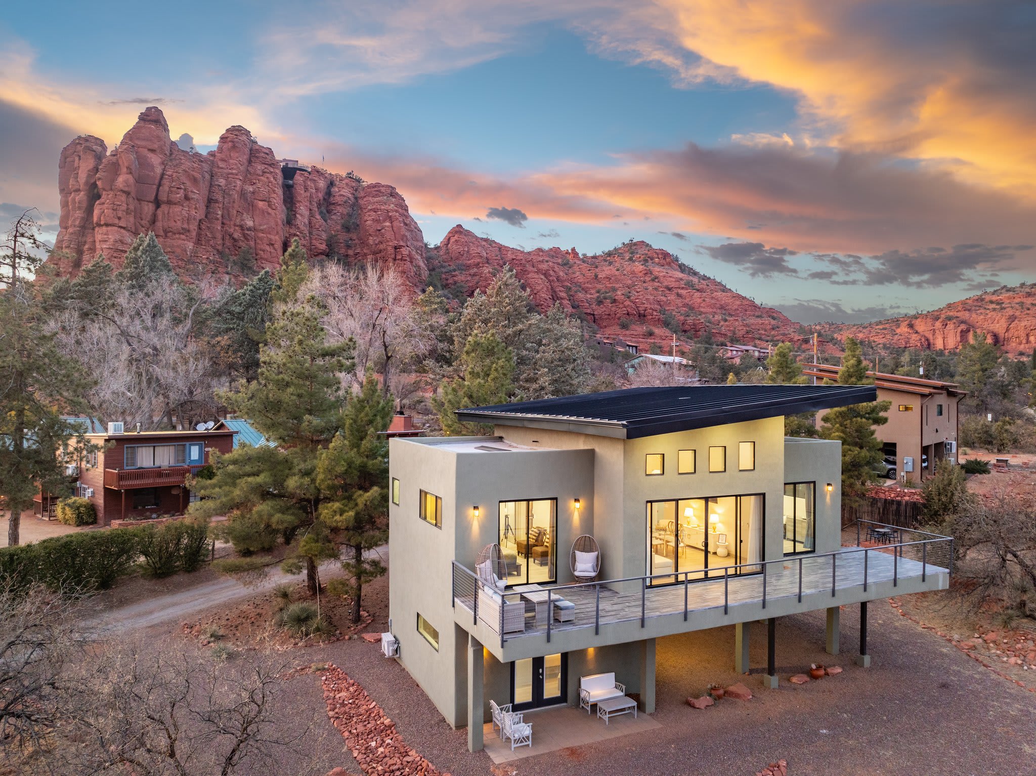 NEW|Moondance Redrock View Terrace|Mtn. Views — Sedona, AZ — vacation rental