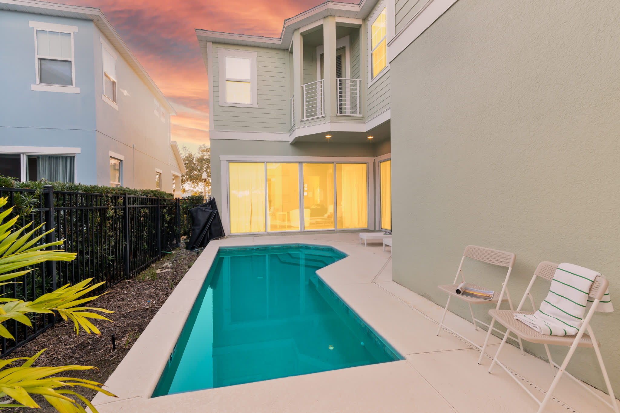 Your very own private pool, with heating! **Please note additional fees apply for pool heating.