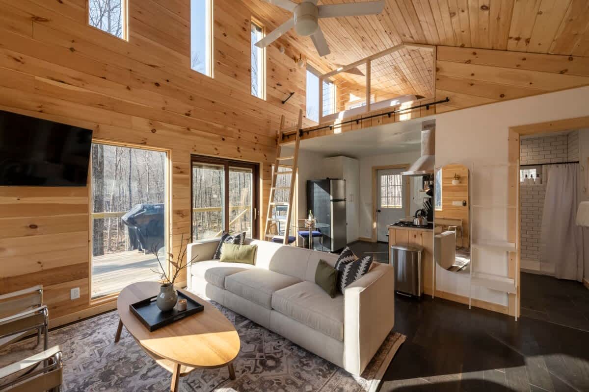 Modern Rustic Tiny Home in the Catskills