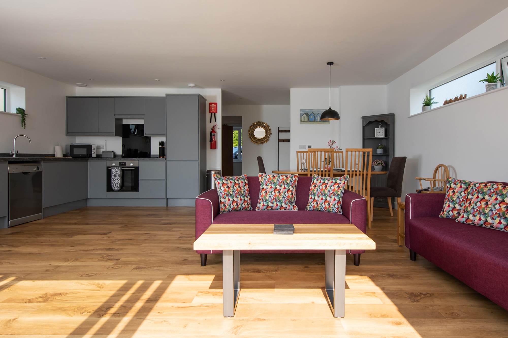 You can do it all in the open living area