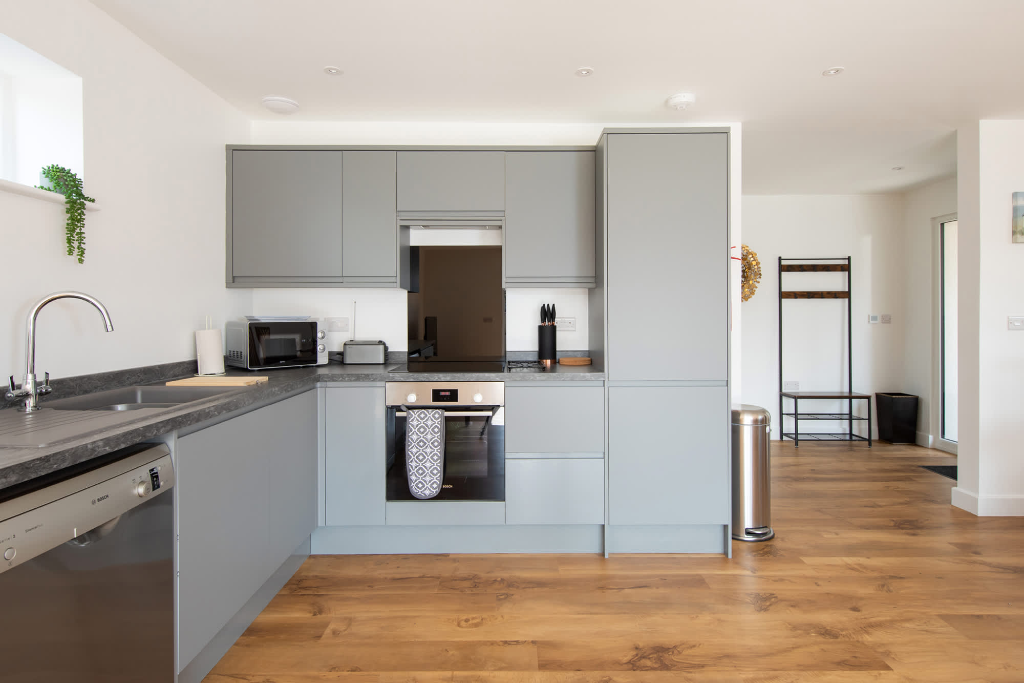 Scandinavian design enriched by numerous modern appliances