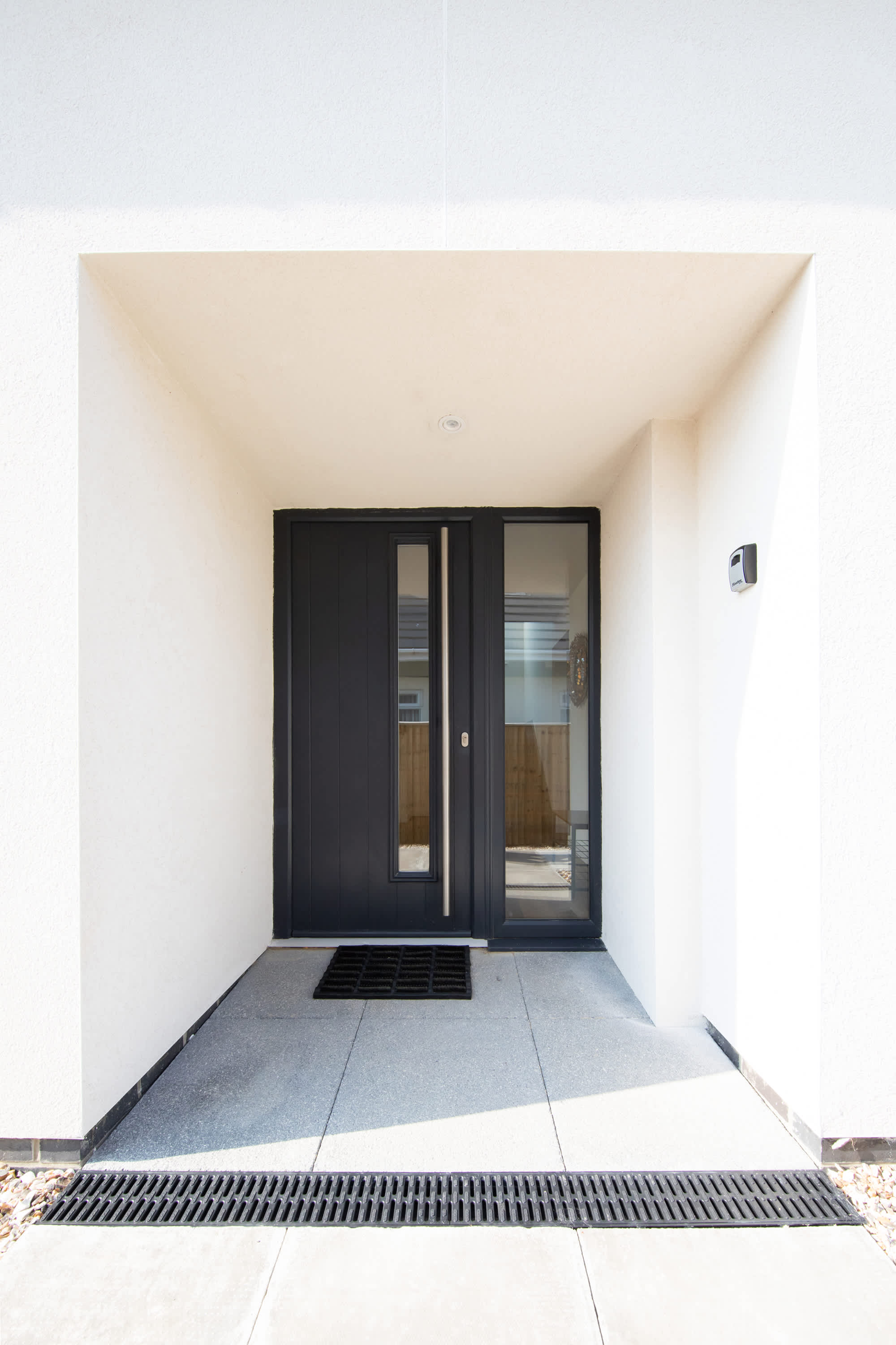 Stunning art deco front porch