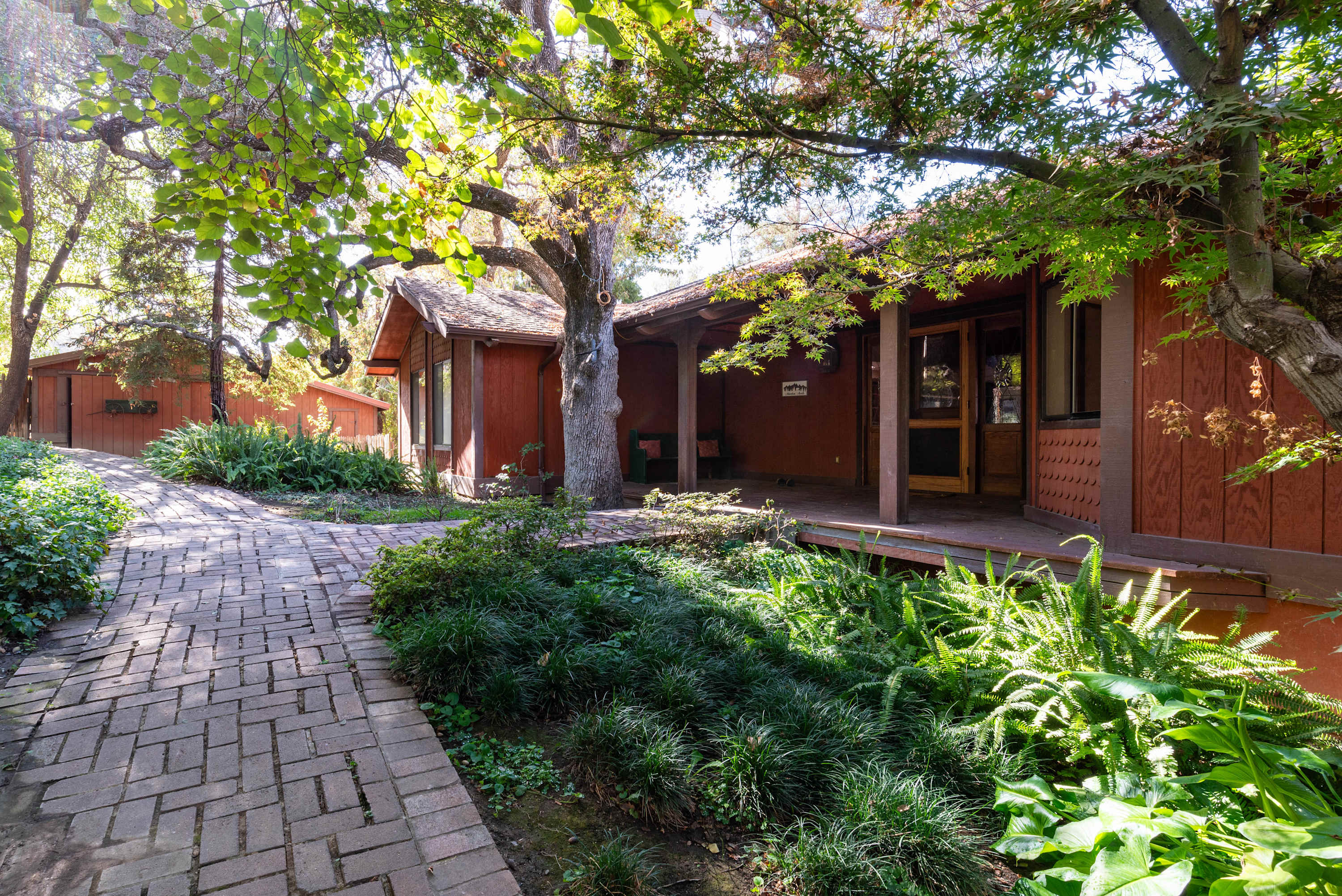 Sequoia Retreat with Hot Tub, Fire Pit, and Views