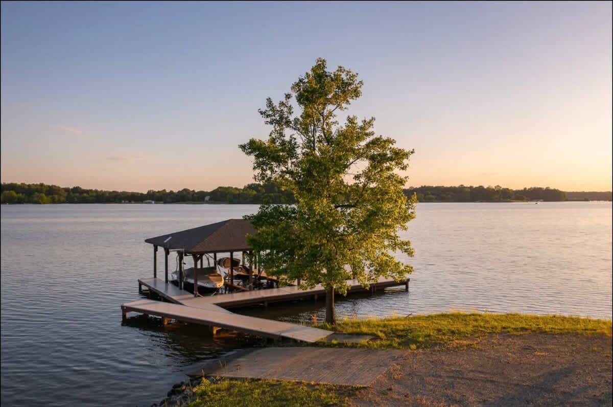 Lake House with Hot Tub and Fire Pit