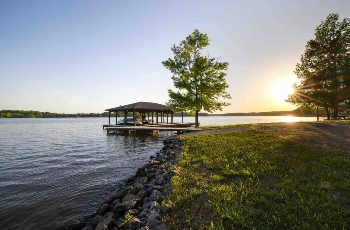 Lake House with Hot Tub and Fire Pit