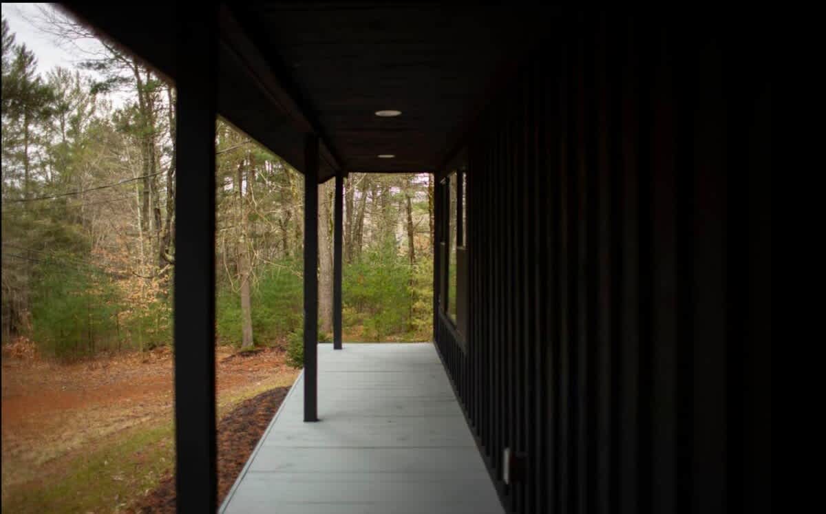 Modern Designer Cabin with Fire Pit and Hiking