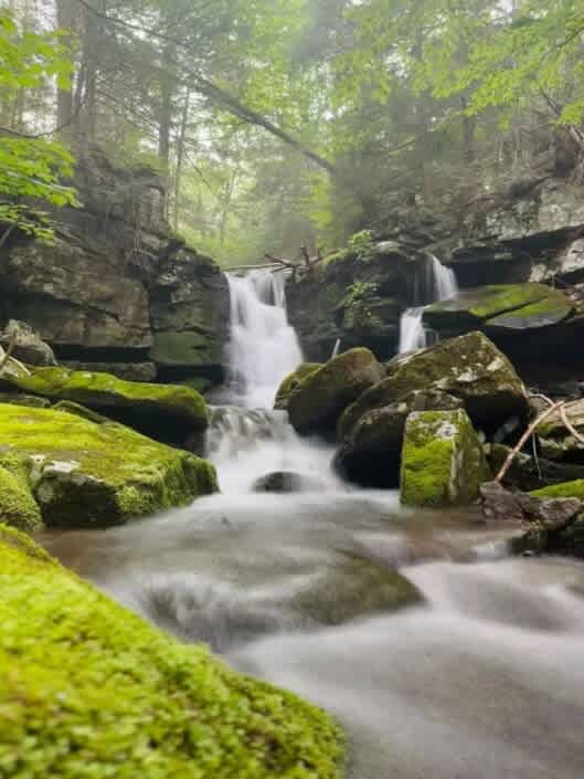 Unique and Private 25ft Waterfall House in Hunter